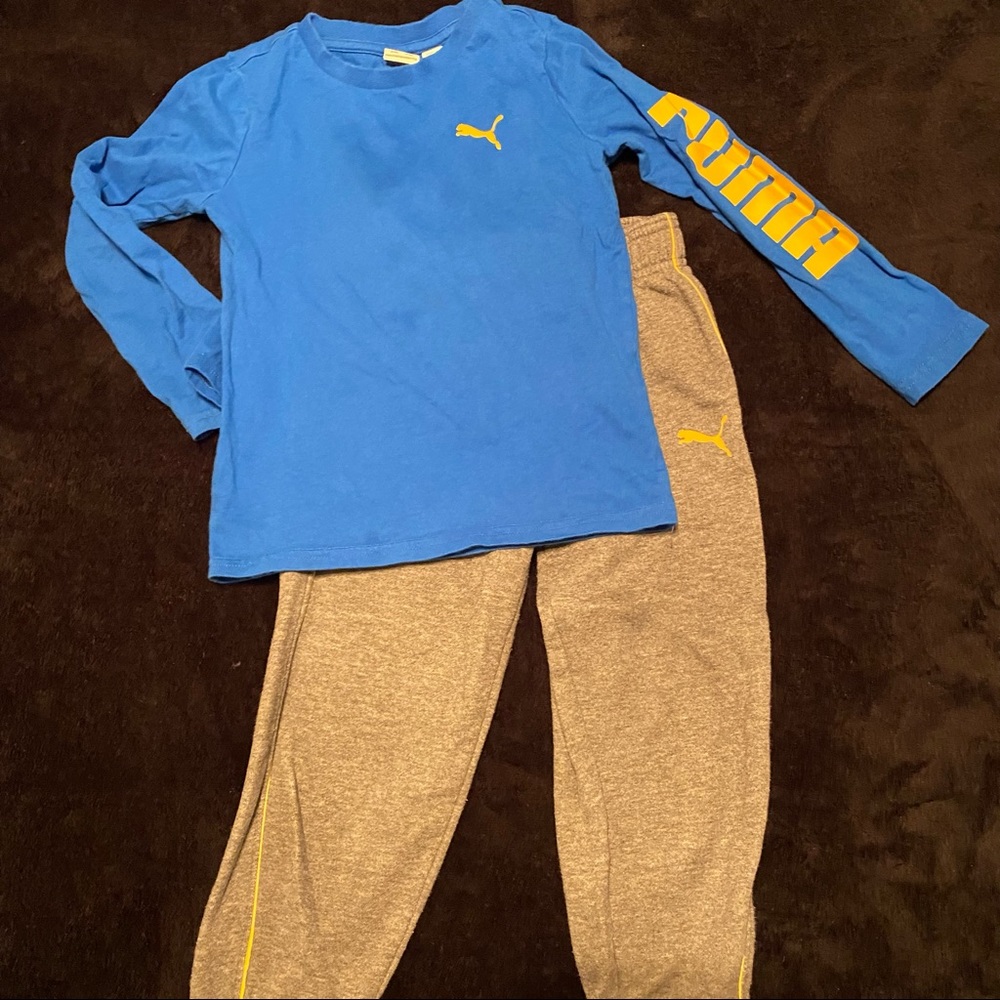 Puma Tshirt and Sweatpants Set